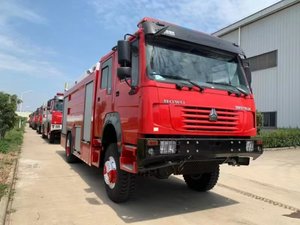 Camión de Bomberos de Marca China 4x2, Camión de Bomberos Multifuncional con Gran Capacidad de Espuma para Rescate - Product Image 3
