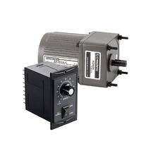 Moteur à induction miniature 40W AC monophasé/triphasé avec réducteur