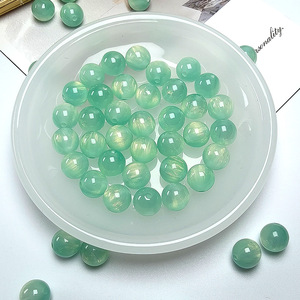 Perles en résine HP0290 Dreamy Galaxy 8/10/12mm, perles rondes irisées scintillantes Aurora pour la fabrication de bijoux DIY, vente en gros - Product Image 5