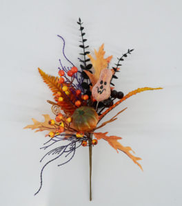 Decorazioni per Feste di Halloween con Girasoli Autunnali, Bouquet di <span class=keywords><strong>Zucche</strong></span>, Decorazioni per Feste in Casa, <span class=keywords><strong>Fiori</strong></span> Artificiali, Steli di Bacche in Stile Gotico - Product Image 3
