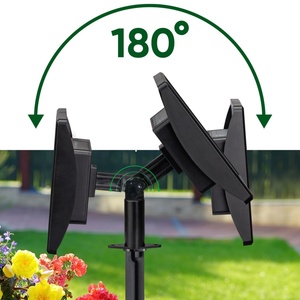 Mini Solar Powered Air <b>Pump</b> Rechargeable <b>Battery</b> Operated Low Noise Oxygenator Home Aquarium Small Fish Pond Fishing Use - Product Image 5