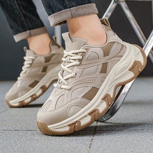 รองเท้าทำงานผู้ชายแบบสวม ป้องกันการลื่น น้ำหนักเบา รองรับแรงกระแทก รองเท้าผ้าใบกันลื่นเพื่อความสบายในชีวิตประจำวัน - Product Image 3