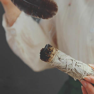 Paquete de aromaterapia de salvia blanca de California, cedro, lavanda <span class=keywords><strong>y</strong></span> hierba azul, para purificar el espacio, madera sagrada, aire fresco, portátil, nuevo - Product Image 3