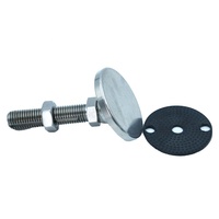 Pied de table réglable en hauteur électrique en acier inoxydable robuste 1/2 5/8 3/4 M16-M24 pour meubles