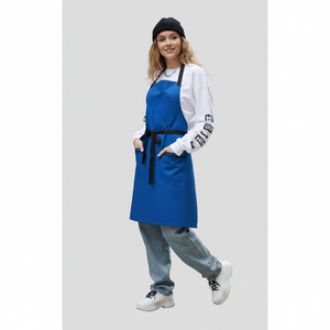 Delantal de cuero Royal Street, resistente, estilo sin mangas, para cocina navideña, con diseño personalizado para limpieza - Product Image 2