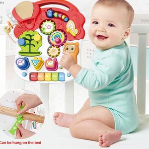 Poussettes d'activités chaudes pour enfants trotteur multifonction, vente en gros de jouets à vendre 5 en <span class=keywords><strong>1</strong></span> marcheur table d'apprentissage du piano pour bébé - Product Image 2
