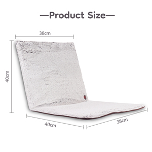 كرسي كهربائي USB وسادة ساخنة مسخنة محمولة ناعمة محبوكة للمنزل والفندق والمطبخ كرسي مستطيل - Product Image 4