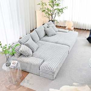Compresser canapé tissu <span class=keywords><strong>tapisserie</strong></span> d'ameublement moderne Design Simple peintures murales décoratives <span class=keywords><strong>pour</strong></span> <span class=keywords><strong>salon</strong></span> toile Art décor - Product Image 5