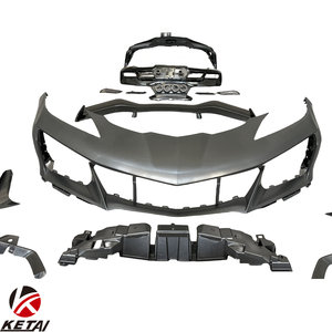 Tự Động <span class=keywords><strong>C8</strong></span> Z06 Phong Cách Phía Trước Bumper Sửa Đổi Cơ Thể Xe Kit Đối Với Chevrolet Corvette Bodykit - Product Image 3