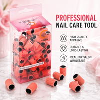 Bandes abrasives de haute qualité en gros, 500 pièces, pour forets à ongles, outil de manucure et de pédicure