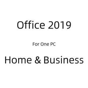 MS Office 2019 casa e Business per 1 pz 100% on-line attivazione bind chiave licenza Software per Computer