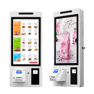 27 Inch Android / Windows <strong>Touch</strong> <strong>Screen</strong> Self Ordering Payment Terminal Kiosk Barcode Scanner POS <strong>System</strong> - Product Image 2