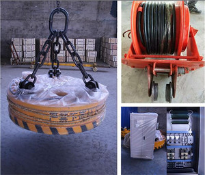 300kg <span class=keywords><strong>110V</strong></span> 電磁石式スクラップリフティングエレクトロマグネット - Product Image 3