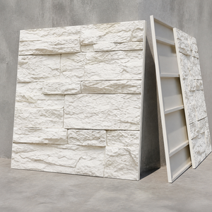 Panel <span class=keywords><strong>de</strong></span> Revestimiento <span class=keywords><strong>de</strong></span> Pared Exterior Ligero <span class=keywords><strong>de</strong></span> Poliuretano Impermeable <span class=keywords><strong>con</strong></span> Aspecto <span class=keywords><strong>de</strong></span> <span class=keywords><strong>Piedra</strong></span> para <span class=keywords><strong>Casas</strong></span> Prefabricadas y Villas - Product Image 5