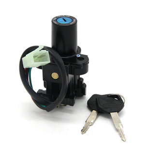 สวิทช์จุดระเบิดรถจักรยานยนต์ชุดล็อคพวงกุญแจสำหรับ Honda 35100-MCJ-671 35100-<span class=keywords><strong>MEE</strong></span>-671 35100-<span class=keywords><strong>MEE</strong></span>-A00 35100-MBW-A11 35100-MCC-E00 - Product Image 1