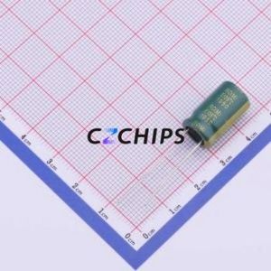 Condensador Electrolítico de Aluminio de Orificio Pasante RC450M100LO10*16TH-2A1ET, Orificio Pasante, D10xL16mm 10uF 20% 450V 5mm - Product Image 2