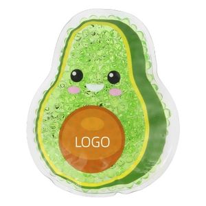 Paquete de Perlas de Agua de Aguacate con Logotipo Personalizado, Compresa Fría y Caliente Reutilizable, Regalo Promocional para Eventos Corporativos, Terapia para el Alivio del Estrés - Product Image 1