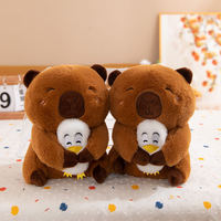 Boneka Seri Capybara Gemuk untuk Mesin Cakar, Boneka Plush Mesin Cakar Terlaris, Mainan Boneka Plush Laris untuk Hadiah Ulang Tahun Anak