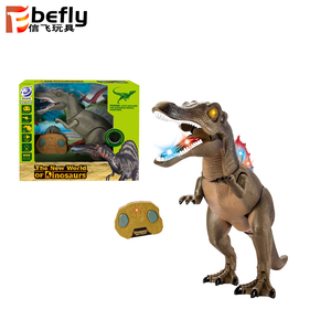 Jouet de <span class=keywords><strong>dinosaure</strong></span> radiocommandé en plastique réaliste avec mouvements et sons - Product Image 4