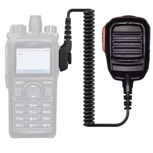 <b>Microphone</b> Repeater Mic IP54 for Hytera PD580 PD700 PD702 PD705 PD780 PD782 PD785 Accessories Etc Walkie Talkies - Product Image 1