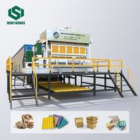 China Machine 4000-5000 stuks/uur Aanpasbare Papieren Eierbakvormmachine met Pompmotor 380V/220V