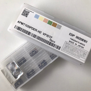 Insertos de Carburo Cuadrados APMT1135PDER-H2 VP15TF para Fresado y Torneado CNC, para Piezas de Acero 55HRC, Soporte OEM, Torno CNC - Product Image 2