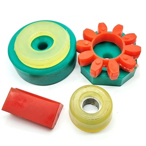 T-Shaped Rubber Hexagonal Wheel Plum Blossom Pad Shaft Coupling Elastic Block Polyurethane <strong>Buffer</strong> - Product Image 3