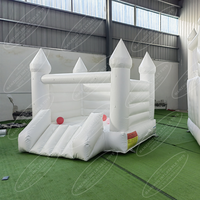 Mini château gonflable de maison de rebond utilisé pour les mariages