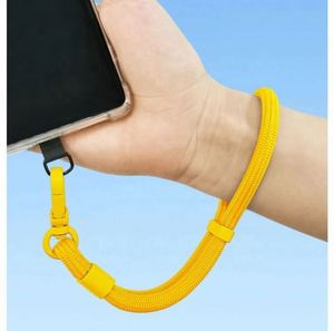 Custom OEM/ODM Eco-friendly <b>Polyester</b> Universal Mobile Phone Adjustable Wrist <b>Lanyard</b> with Offset Printing - Product Image 3
