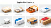 Machine d'étiquetage automatique pour fonds de boîtes en carton et pochettes plates avec alimentateur à friction et étiqueteuse sous-surface