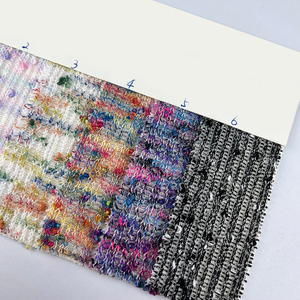 بسعر الجملة معطف فضفاض من قماش البوليستر 50 قطن 50 قطن قطن قطن 50 تويد كلاسيكي ملون جاكار لامع جاكار - Product Image 3