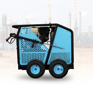 Kqiu Diesel Hot Water High Pressure Cleaner 6 Hp 13 Gal Fuel Tank Adjustable Pressure For Industrial Cleaning - Product Image 3