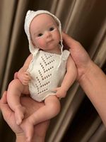 Muñecas de Silicona Realistas, Anatómicamente Correctas, de Cuerpo Completo, de 13 Pulgadas, con Boca Abrible, Juguete Educativo Suave, Bettie