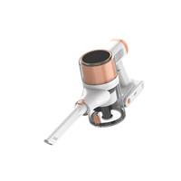 Aspirateur à main sans fil avec différentes têtes, forte puissance d'aspiration, humide et sec, sans sac, portable pour usage domestique