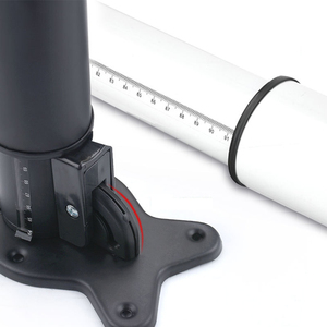 Có Thể Gập Lại Chiều Cao Điều Chỉnh Kim Loại Sắt <span class=keywords><strong>Chrome</strong></span> Đồ Nội Thất Nhà Bếp Bàn Bar Văn Phòng Bàn Chân Tròn Gấp Chân Bàn Kính Thiên Văn - Product Image 5