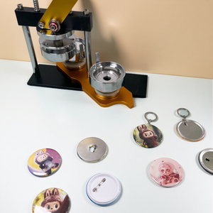 Bán Chất lượng cao huy hiệu Máy tự làm huy hiệu nút máy làm bộ - Product Image 1
