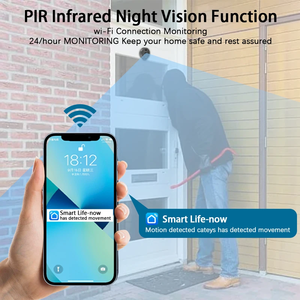 กล้องวงจรปิดอัจฉริยะ Tuya Smart 2.4G Wifi พร้อมกล้อง 3MP ไมโครโฟนในตัว ลำโพง กระดิ่ง และโทรศัพท์ประตู - Product Image 4