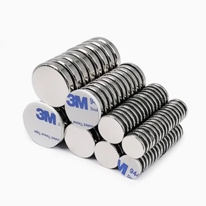 Magneti cilindrici al neodimio a magneti rotondi a disco magnetico adesivo terra rara - Product Image 4