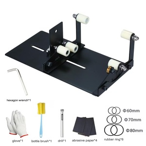 19pcs काटने के लिए 19pcs किट गोल और गर्दन से नीचे ग्लास कटर मशीन बोतल काटने के उपकरण - Product Image 5