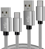 Blindaje trenzado PVC Nylon ABS Material Cobre estañado VDE 3,0 Certificado USB Tipo C Conector 1M Cable de carga de Vietnam