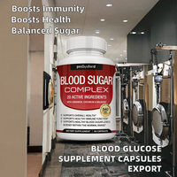Capsules de soutien glycémique OEM - Formule avancée à la cannelle, au melon amer et au chrome pour l'équilibre du glucose