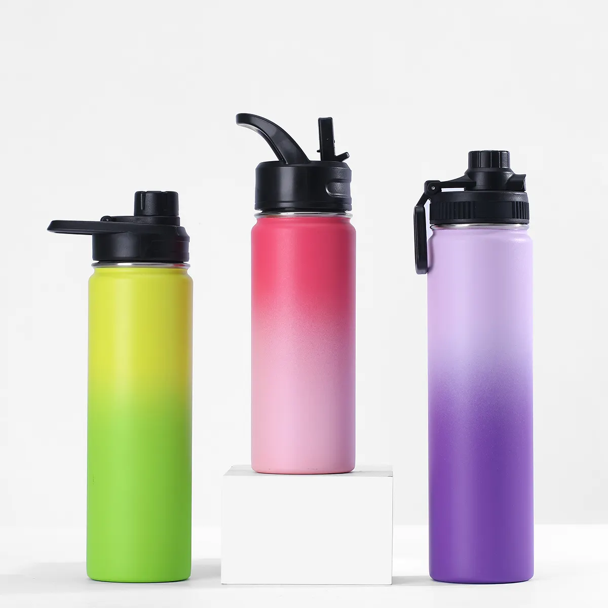 Sport Water Bottle Wholesale Customized Logo Stainless Steel insulated Thermal Bottle 18oz 22oz 25oz