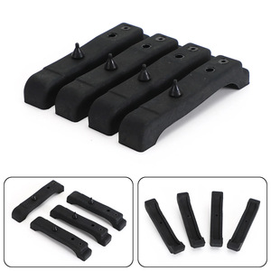 Black Rubber Mounting Pads For Chevrolet Buick <b>Radiator</b> <b>Bracket</b> 4012-326-682S TPE Material - Product Image 5