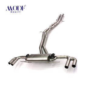 Pour les modèles Porsche Cayenne 9YA : Système d'échappement Cat-Back Valvetronic fabriqué en acier inoxydable de haute qualité avec <span class=keywords><strong>télécommande</strong></span> - Product Image 4