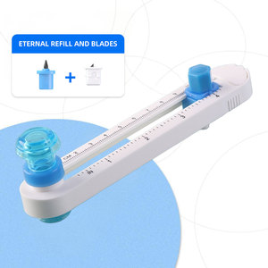 Machine à découper le papier circulaire ZEQUAN <span class=keywords><strong>Premium</strong></span> de 20 cm de diamètre, coupe-papier rond pour scrapbooking - Product Image 2