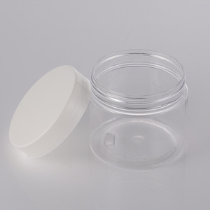 ขวดพลาสติก 80 มล. ปากกว้าง ทรงกระบอก ฝาเกลียว PET สำหรับบรรจุภัณฑ์เครื่องสำอาง เส้นผ่านศูนย์กลาง 71 มม. - Product Image 2