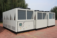 Refroidisseur refroidi par air haute performance 60HP 80HP 100HP 120HP 160HP refroidisseur d'air industriel pour l'industrie du plastique
