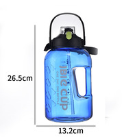 Verres coulants d'eau potable directe de la grande capacité 1.5L 2.2L 3L pour l'usage de voyage