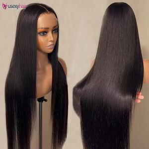 Raw HD Frontal Lace Glueless Perücke Knochen Gerade Echthaar Perücke Schwarze Farbe Natrual Touch Perücken Echthaar Lace Front Großhandel - Product Image 4