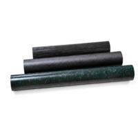 Tube rond en fibre de carbone 3K brillant, résistant à la corrosion, pour stabilisateur de caméra